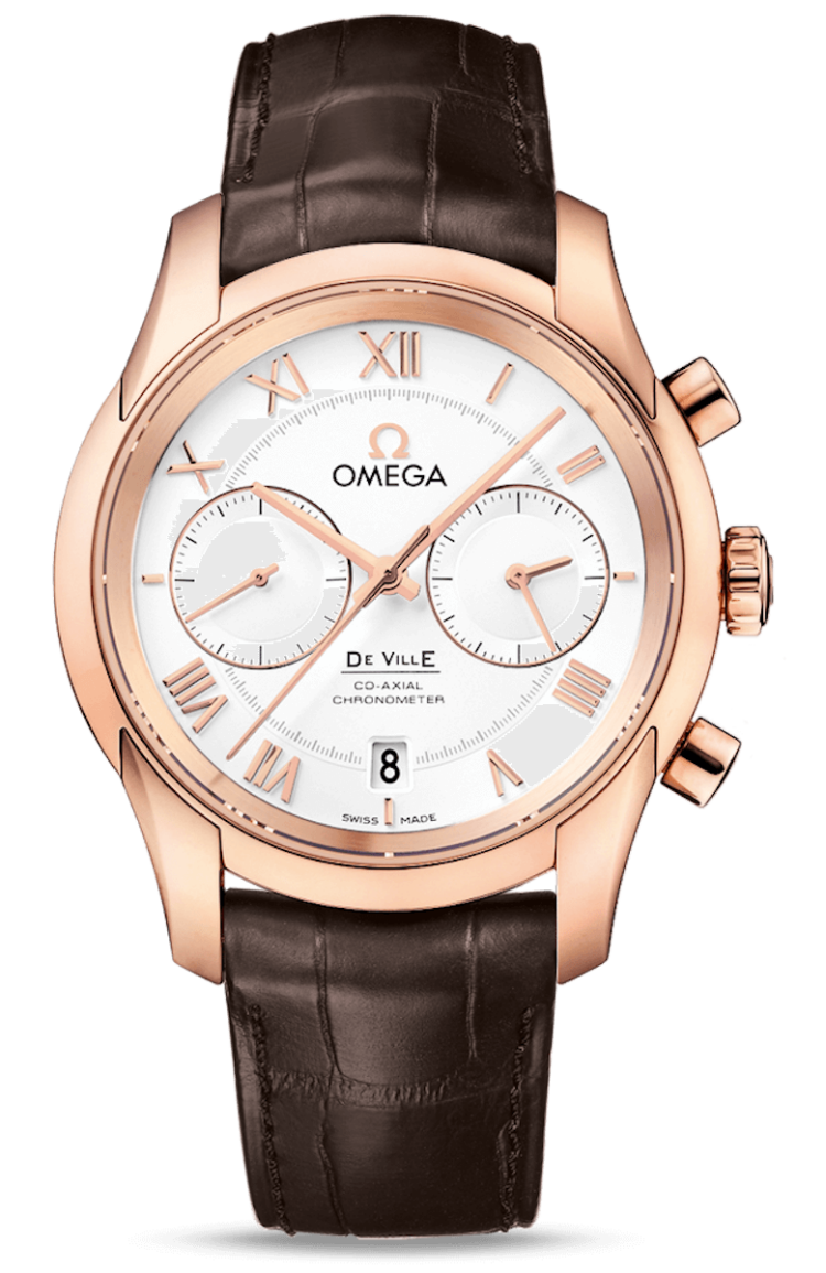 Omega De Ville Hour Vision Co-Axial Chronometer Chronograph 42mm Men's Watch photo 1