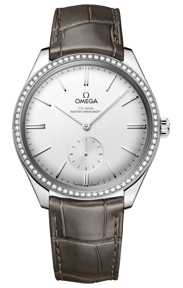 Omega De Ville Tresor Master Co-Axial Chronometer Small Seconds 40mm Diamond Grey Men's Watch photo 1