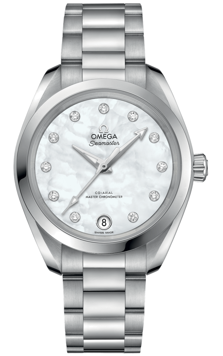 Omega Seamaster Aqua Terra 150M Co-Axial Master Chronometer 34mm Mother-of-Pearl Ladies Watch photo 1