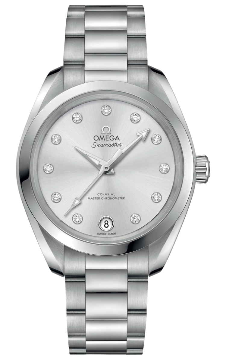 Omega Seamaster Aqua Terra 150M Co-Axial Master Chronometer 34mm Silver Steel Ladies Watch photo 1