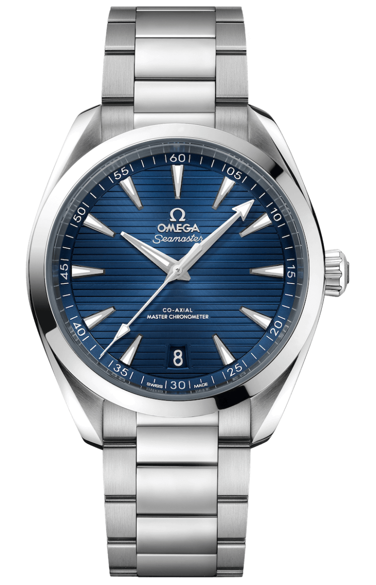 Omega Seamaster Aqua Terra 150M Co-Axial Master Chronometer 41mm Steel Blue Men's Watch photo 1