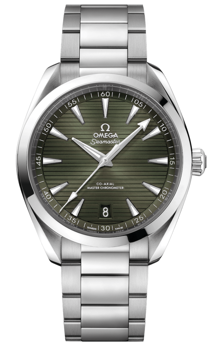 Omega Seamaster Aqua Terra 150M Co-Axial Master Chronometer 41mm Steel Green Men's Watch photo 1