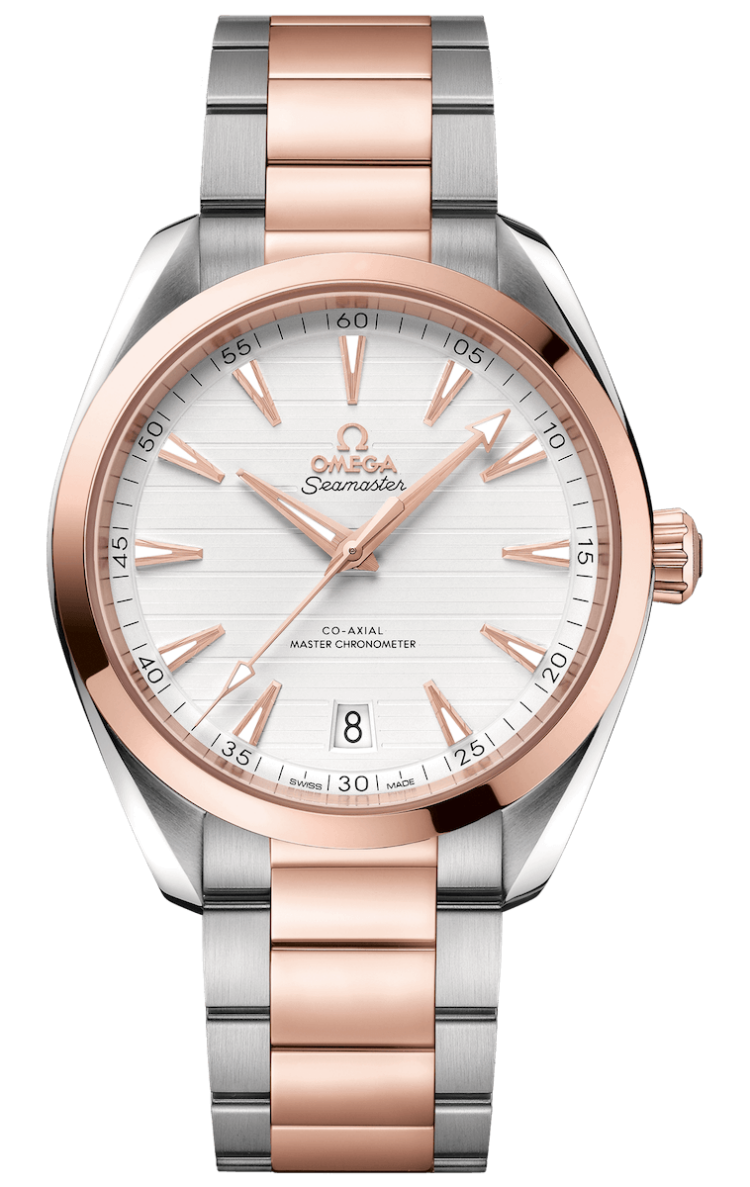 Omega Seamaster Aqua Terra 150M Co-Axial Master Chronometer 41mm Steel Sedna Gold Men's Watch photo 1