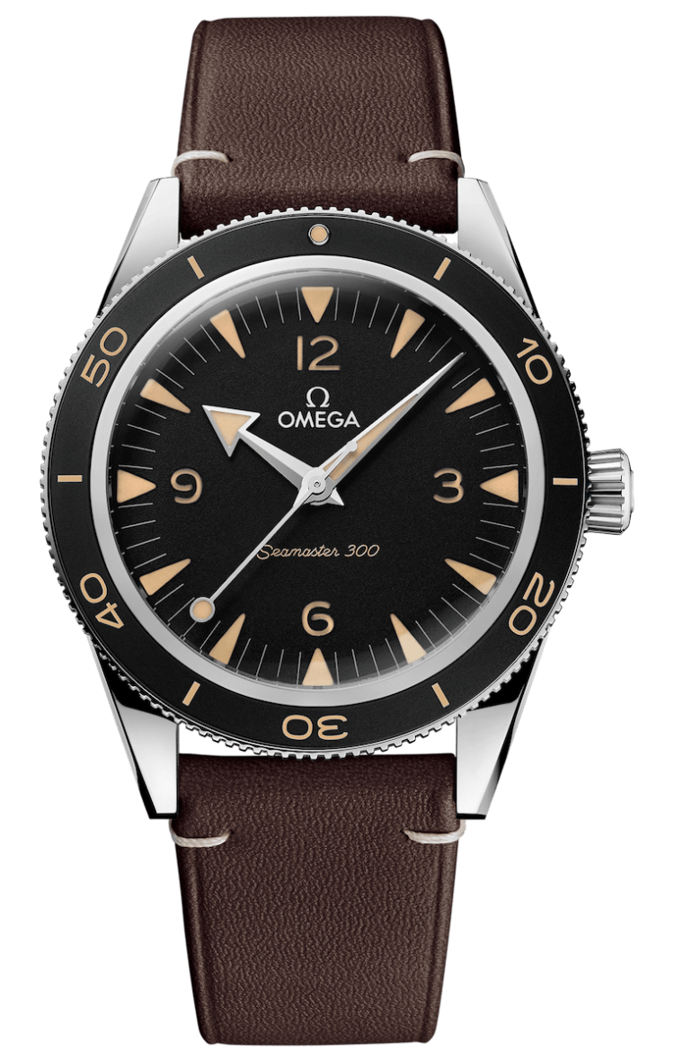 Omega Seamaster 300 Co-Axial Master Chronometer 41mm Brown Calfskin Men's Watch photo 1