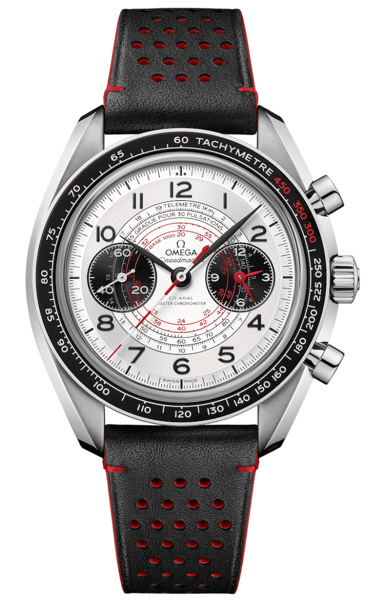 Omega Speedmaster Chronoscope Co-Axial Master Chronometer Chronograph 43mm Steel Leather Men's Watch photo 1