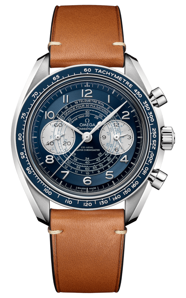 Omega Speedmaster Chronoscope Co-Axial Master Chronometer Chronograph 43mm Calfskin Men's Watch photo 1