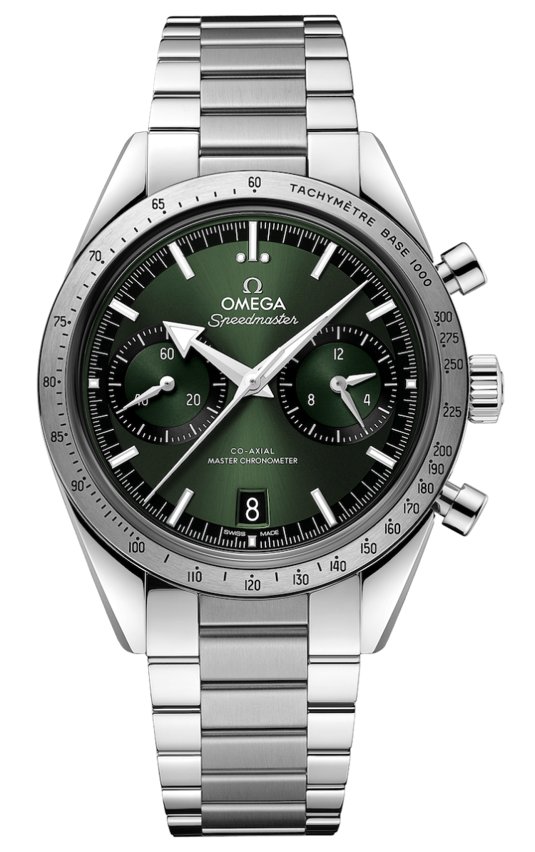 Omega Speedmaster '57 Co-Axial Master Chronometer Chronograph Steel Green Men's Watch photo 1