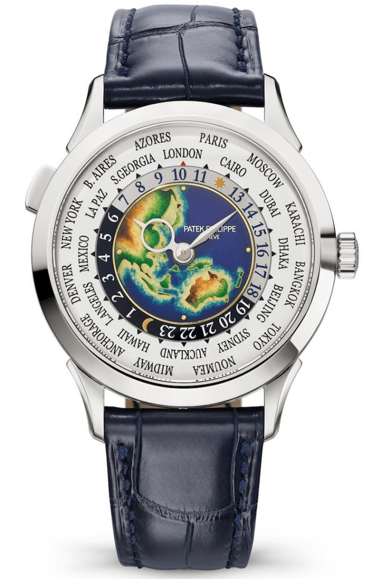 Patek Philippe Complications World Time South-East Asia Oceania White Gold Men's Watch photo 1