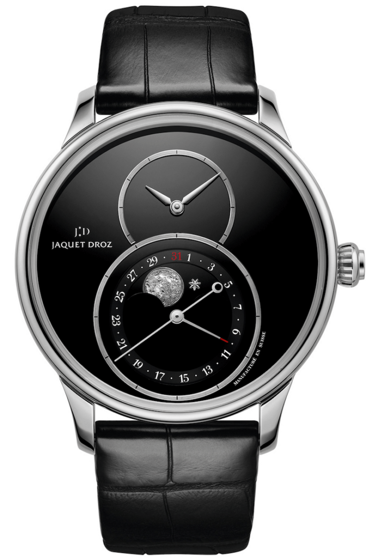 Jaquet Droz Grande Seconde Moon Onyx Steel 43mm Men's Watch photo 1