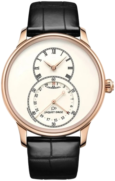 Jaquet Droz Grande Seconde Quantieme Ivory Men’s Watch