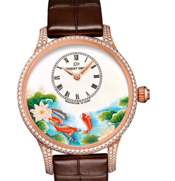 Jaquet Droz Petite Heure Minute Petite Heure Minut Red Gold Ladies Watch