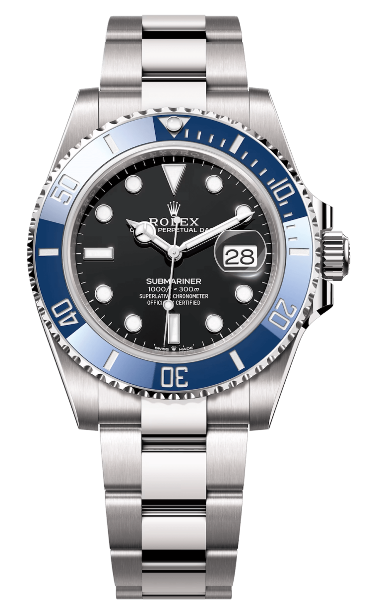Rolex Submariner Date 41mm White Gold Royal Blue Oyster Men's Watch photo 1