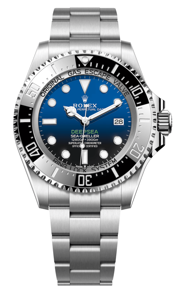 Rolex Sea-Dweller Deepsea Blue Gradient Oystersteel Men's Watch photo 1