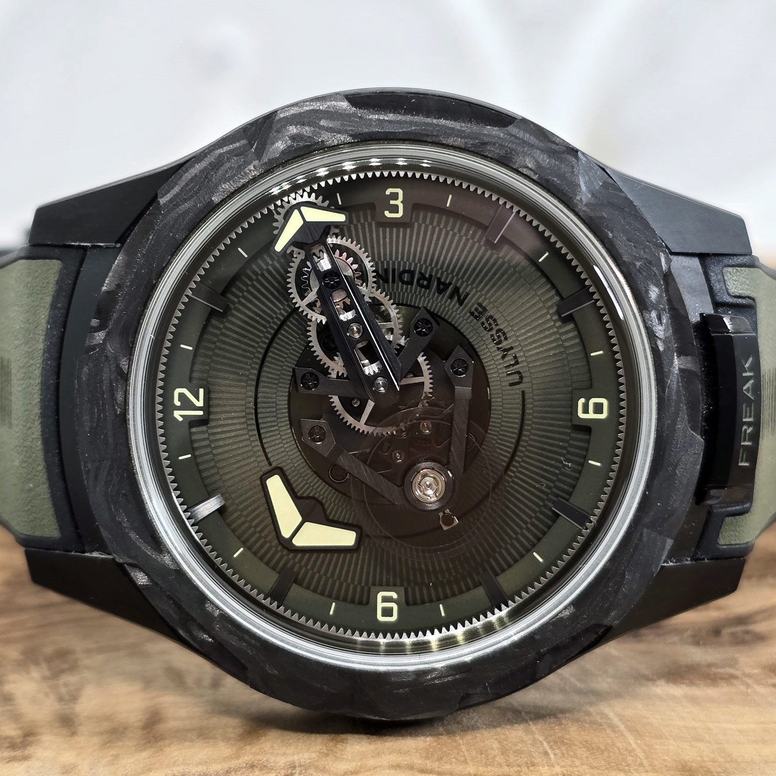 Ulysse Nardin Freak ONE OPS 44mm Khaki Black Carbonium Men's Watch