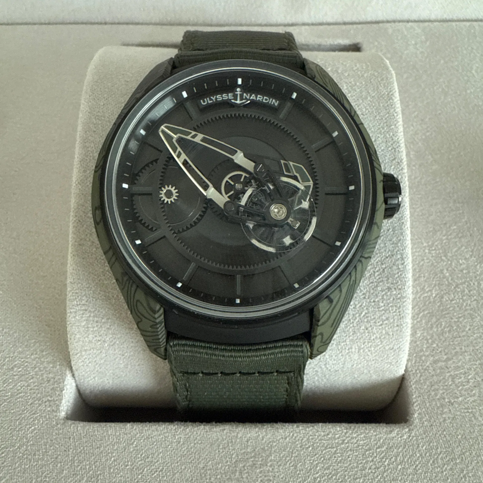 Ulysse Nardin Freak X OPS 43mm Khaki Green Carbon Magma Men's Watch