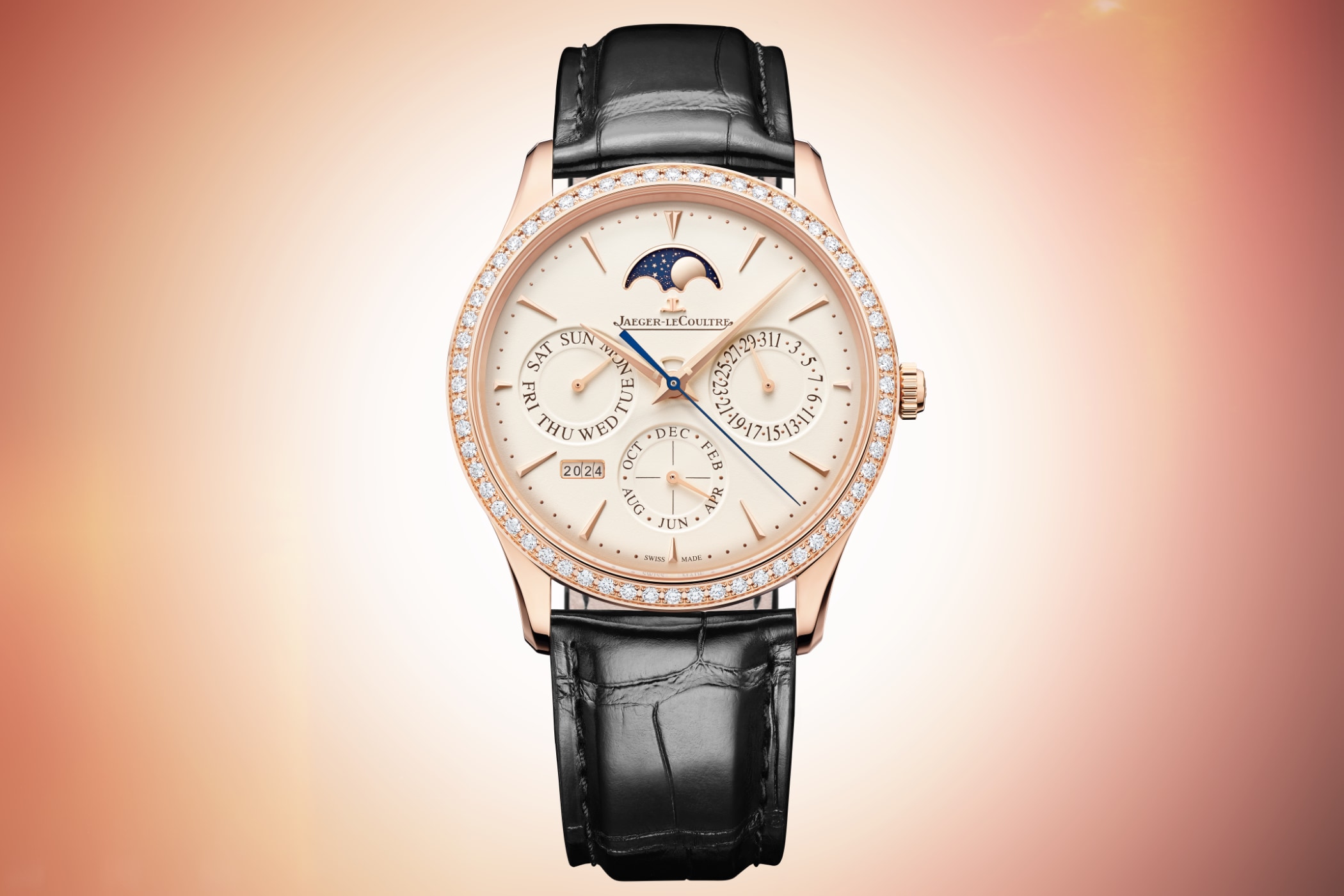 Jaeger-LeCoultre Master Ultra Thin Perpetual Calendar Pink Gold Men's Watch photo 1 Jaeger-LeCoultre Master Ultra Thin Perpetual Calendar Pink Gold Men's Watch photo 1