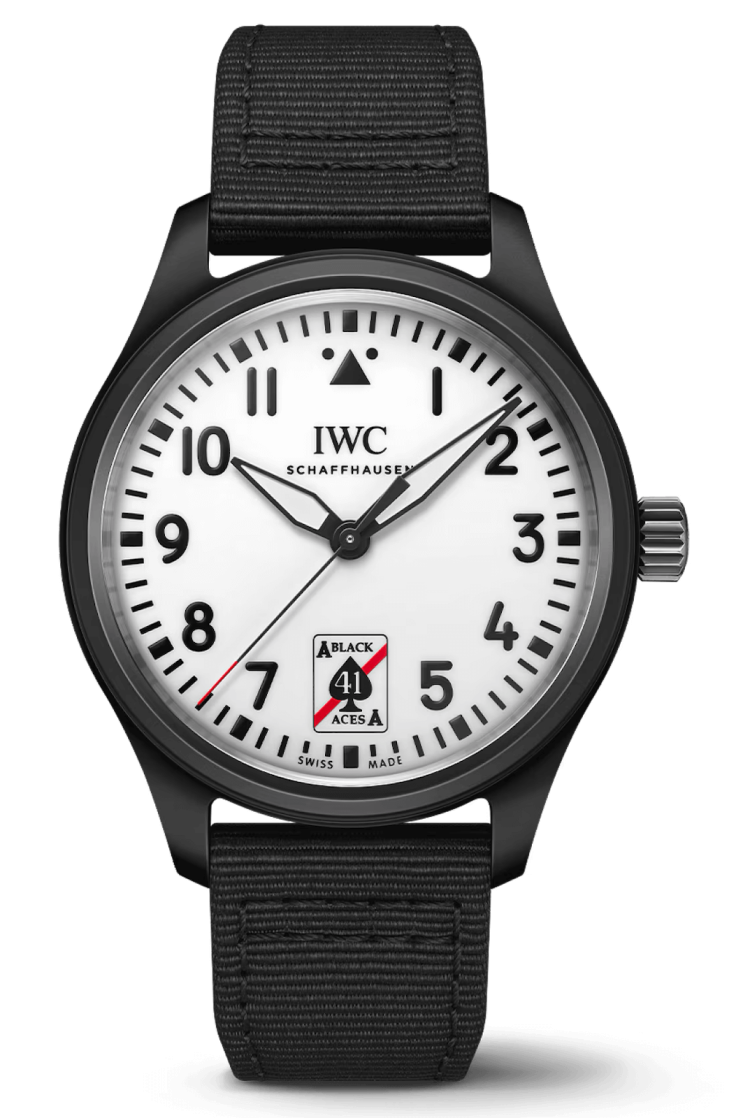 IWC Pilot's Watch Automatic 41 Black Aces Men's Watch photo 1