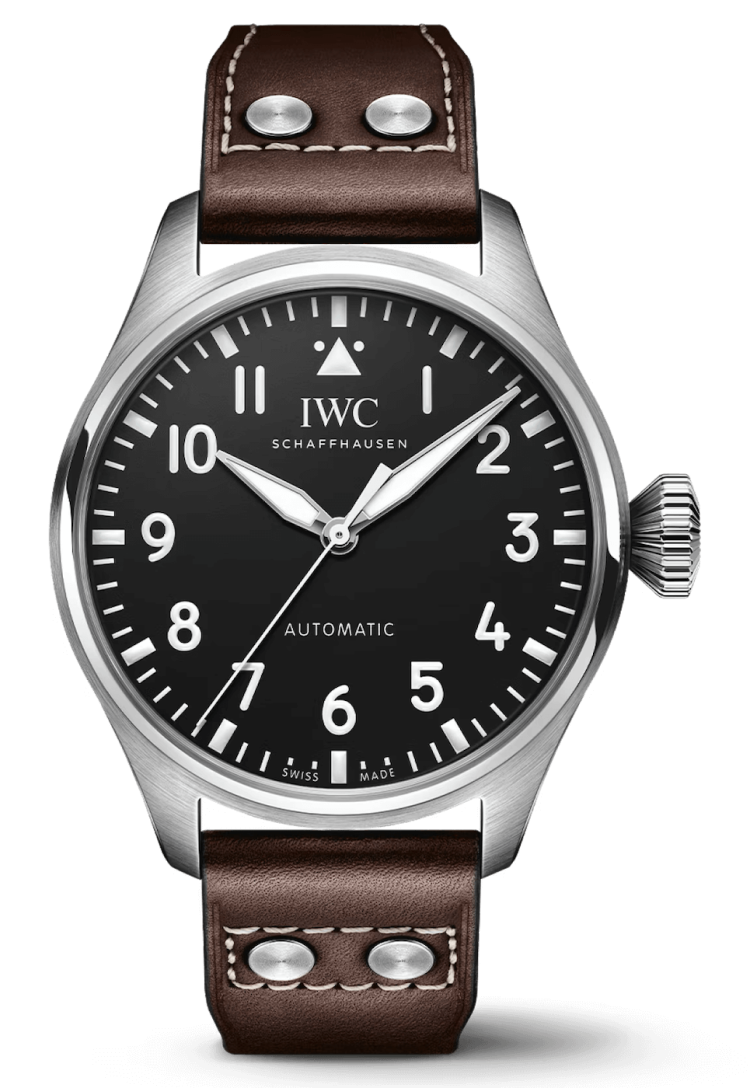 IWC Big Pilot's Watch 43 Stainless Steel Brown Calfskin Men's Watch photo 1