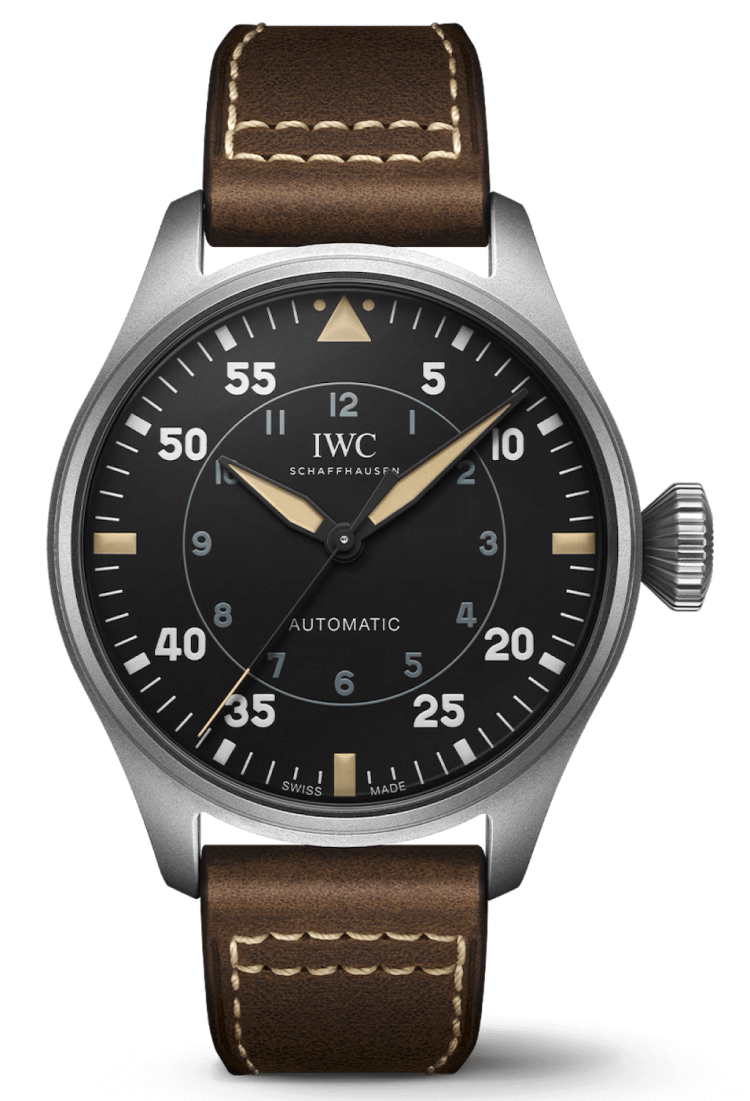 IWC Big Pilot's Watch 43 Spitfire Titanium Brown Calfskin Men's Watch photo 1