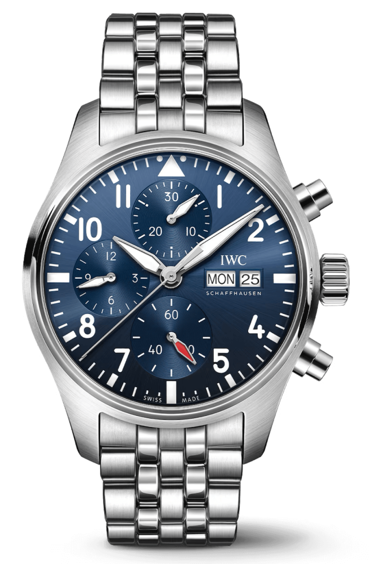 IWC Pilot's Watch Chronograph 41 Blue Stainless Steel Men's Watch photo 1