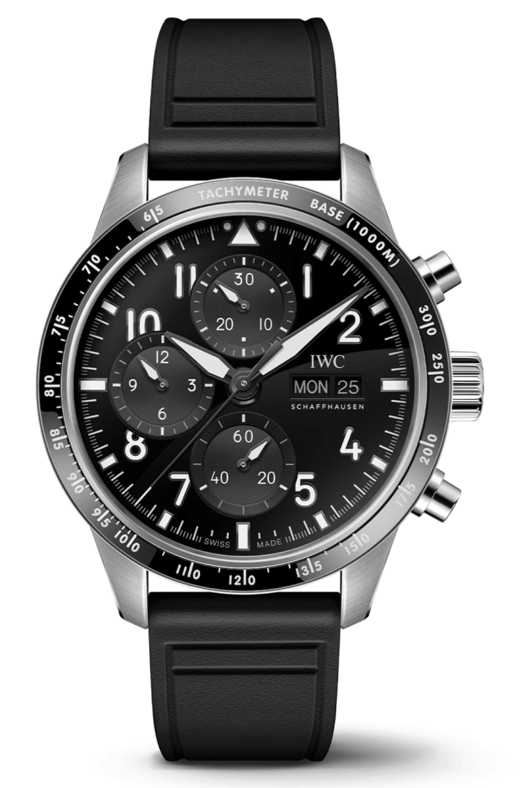 IWC Pilot's Watch Performance Chronograph 41 AMG Rubber Men's Watch photo 1