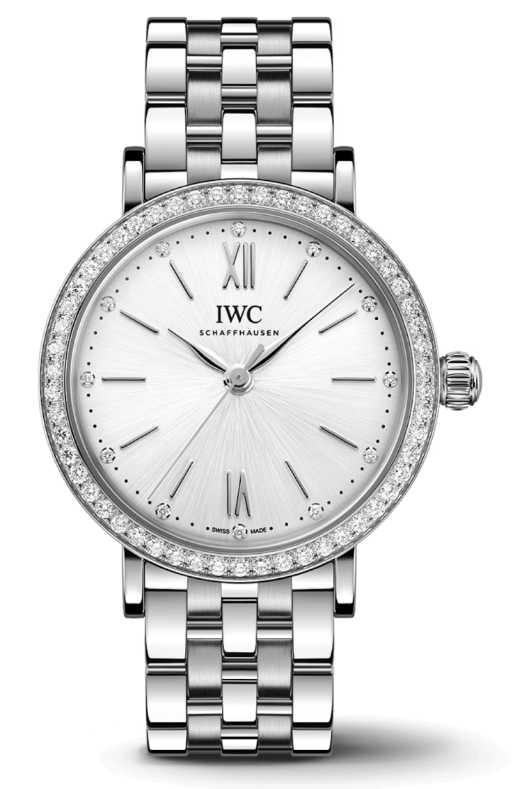 IWC Portofino Automatic 34 Stainless Steel Diamond Ladies Watch photo 1