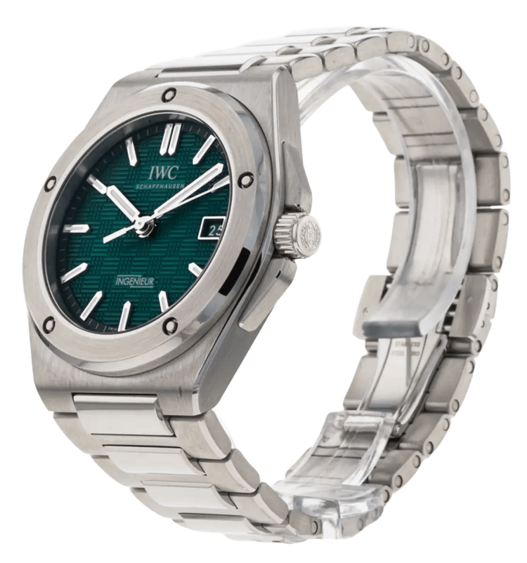 IWC Ingenieur Automatic 40 Green Stainless Steel Men's Watch photo 1