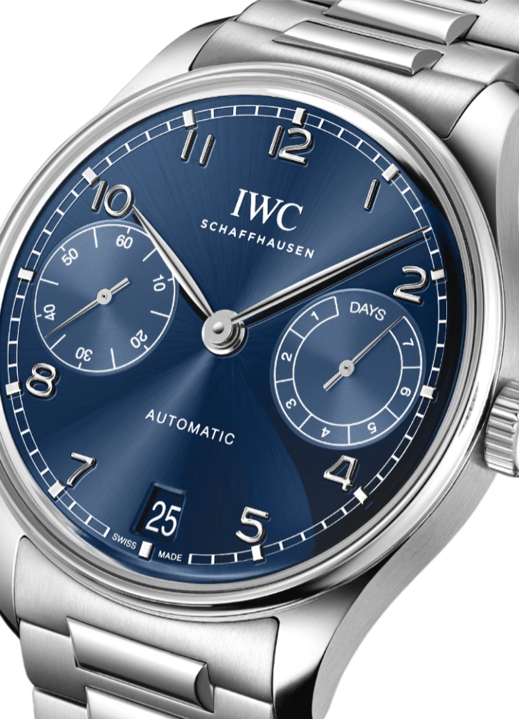 IWC Portugieser Automatic 42 Blue Dial Stainless Steel Men’s Watch