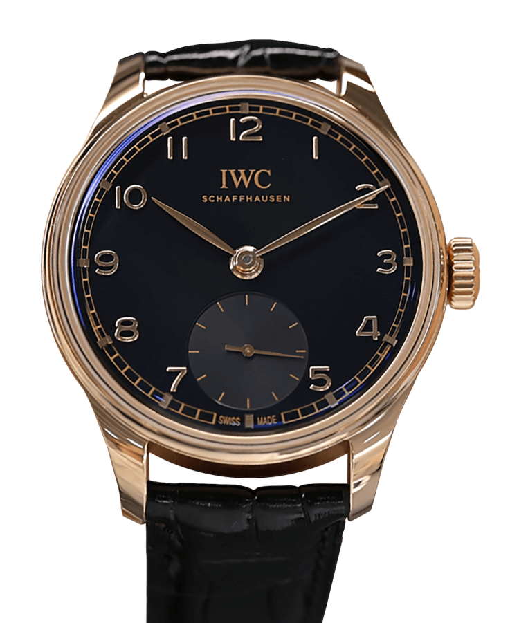 IWC Portugieser Automatic 40 Rose Gold Black Alligator Men's Watch photo 1