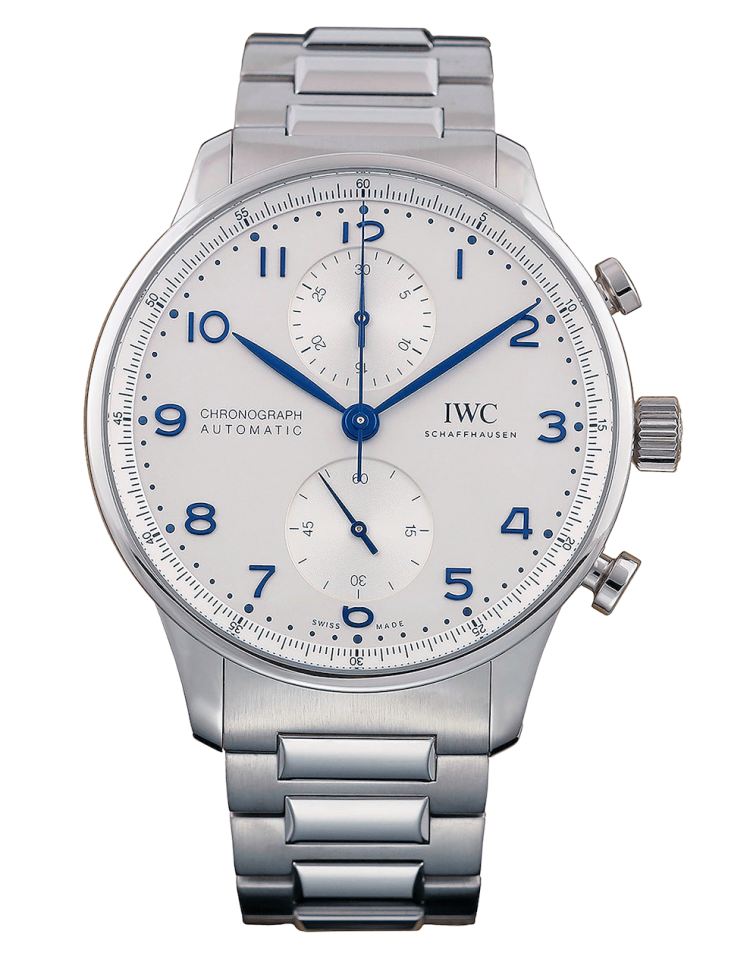 IWC Portugieser Chronograph 41mm Stainless Steel Men's Watch photo 1