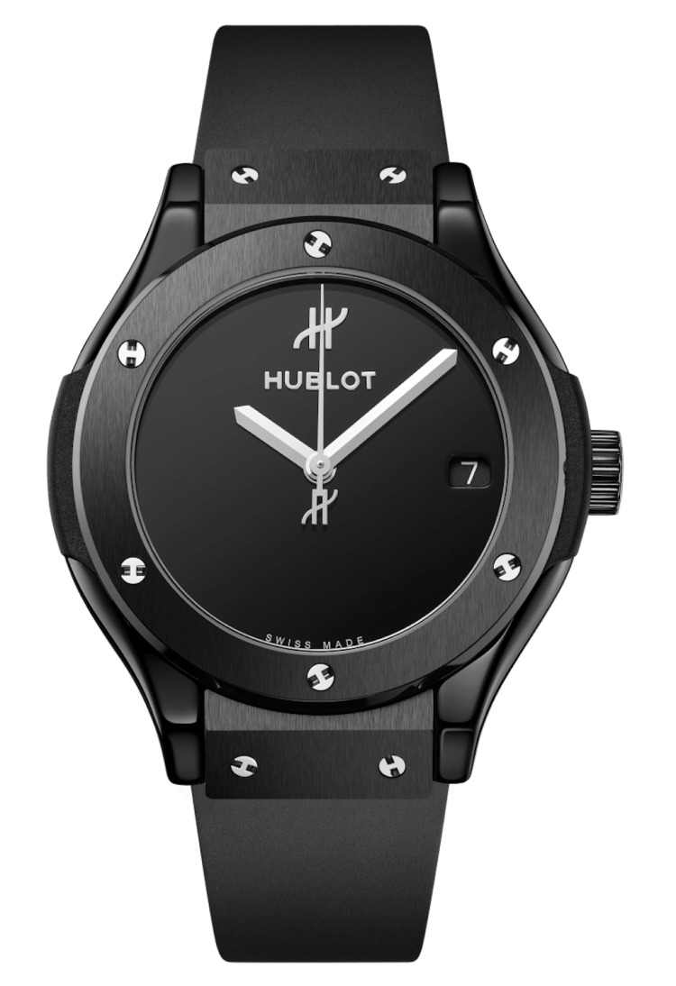 Hublot Classic Fusion Original Black Magic 33mm Ceramic Ladies Watch photo 1