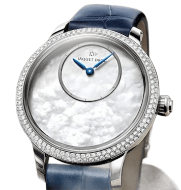 Jaquet Droz Petite Heure Minute Stainless Steel Ladies Watch