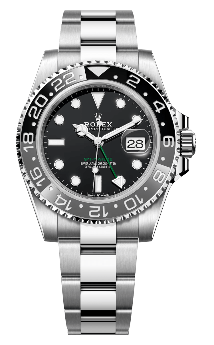 Rolex Oyster Perpetual GMT-Master II 40mm Grey Black Oystersteel Men’s Watch photo 1