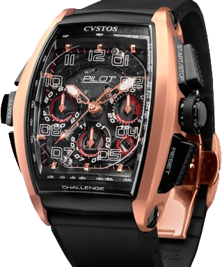 Cvstos Challenge Chrono Pilot 41x54 mm Red Gold