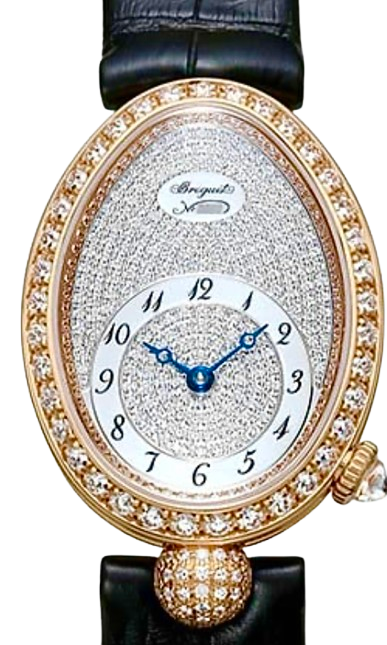 Breguet Reine De Naples Rose Gold 25 mm Ladies Watch