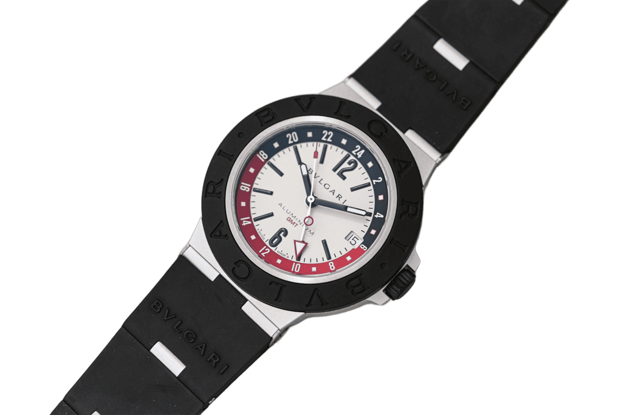 Bvlgari Aluminium GMT Black photo 1 Bvlgari Aluminium GMT Black photo 1