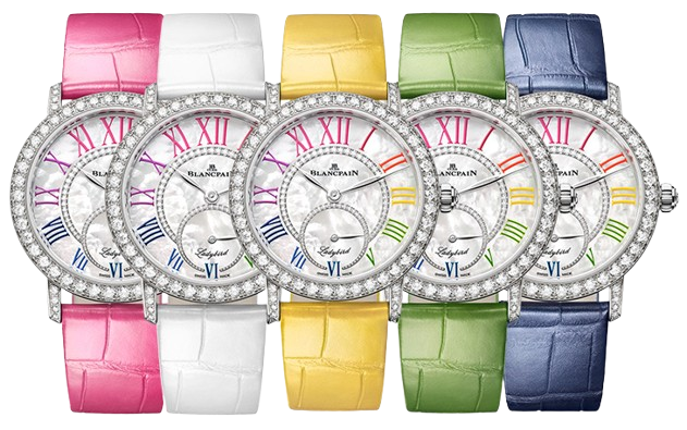 Blancpain Ladybird Colors Phases de Lune Ladies Watch