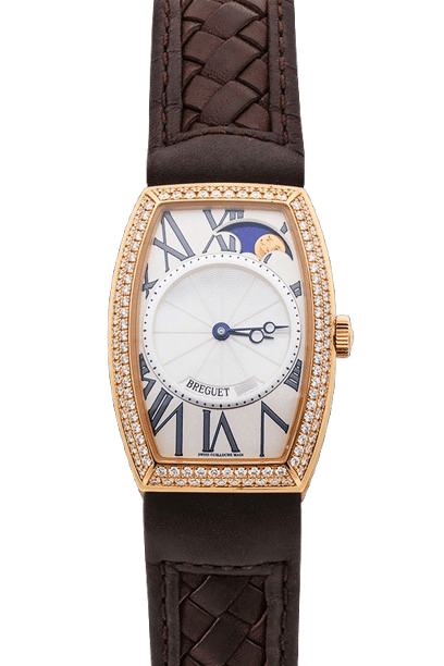 Breguet Heritage Phase de Lune Ladies Ladies Watch with Dimonds