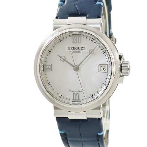 Breguet Marine 33.8 mm Round Steel Ladies Watch