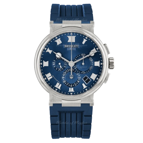 Breguet Marine Chronographe 42.3 mm Rubber Strap Men’s Watch