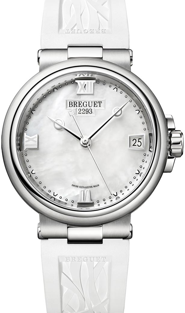 Breguet Marine Steel 33.8 mm Automatic Ladies Watch