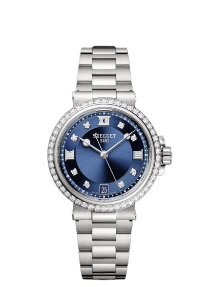 Breguet Marine Steel 33.8 mm Round Ladies Watch