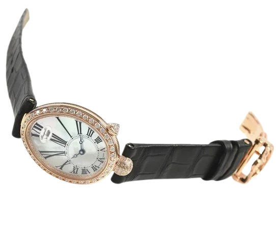 Breguet Reine De Naples 25 mm Ovoid Yellow Gold Ladies Watchh