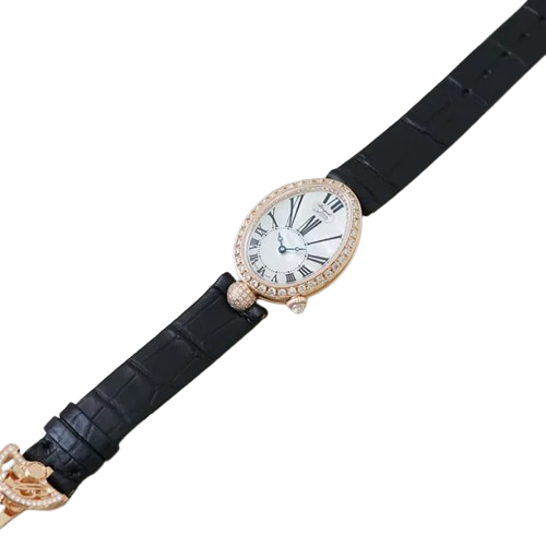 Breguet Reine De Naples Ovoid Rose Gold Ladies Watch