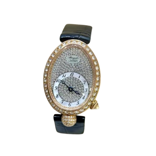 Breguet Reine De Naples Rose Gold 25 mm Ladies Watch