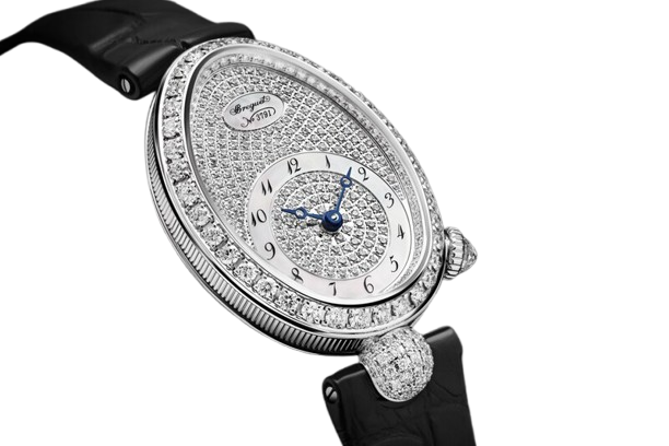 Breguet Reine De Naples White Gold 25 mm Ladies Watch