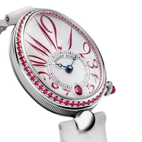 Breguet Reine De Naples White Gold 28.5 mm Ladies Watch