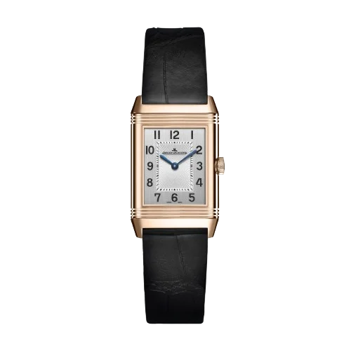 Jaeger-LeCoultre Reverso Classic Manual Pink Gold Diamond Duetto Ladies Watch