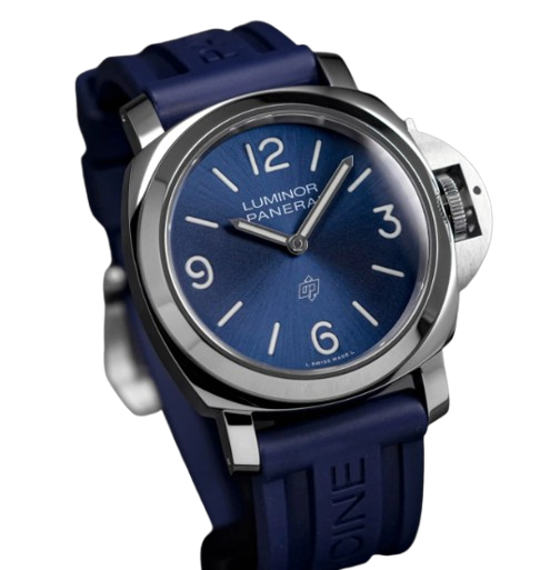 Panerai Luminor Base Logo Blue Sun Brushed Men’s Watch PAM01623