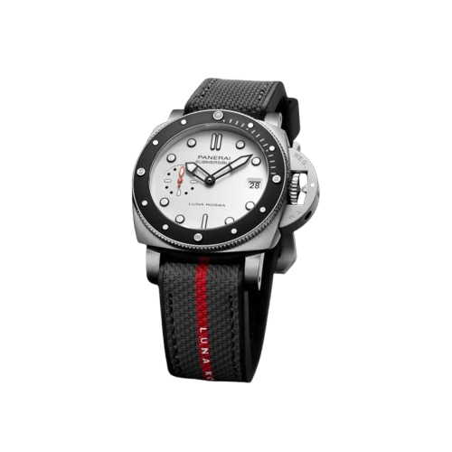 Panerai Submersible Luna Rossa White Matt Men’s Watch